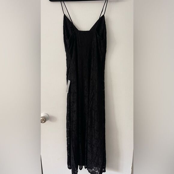 NSR Black Lace Maxi Dress - Picture 2 of 4